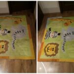Wyprany dywanik dla dziecka